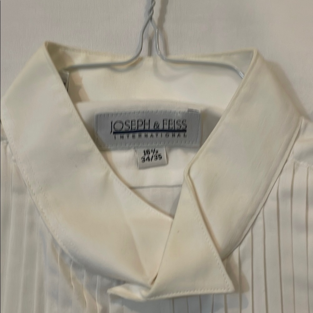 Joseph & Feiss Classic white French cuff evening Shirt